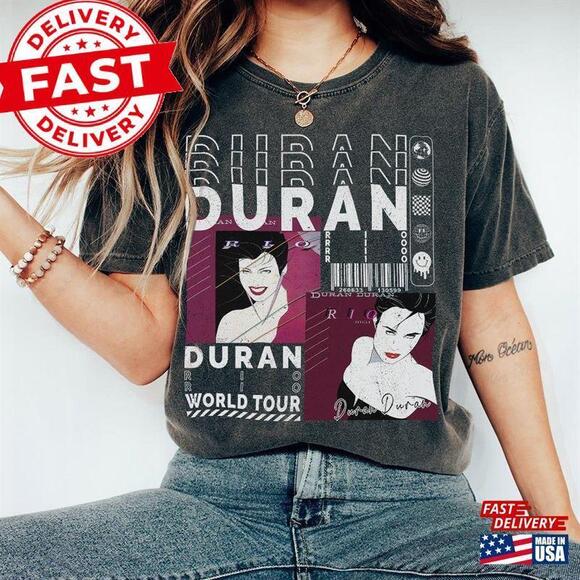 Other - Duran Music Shirt V1 Y2K North American Tour Album Rio T-Shirt